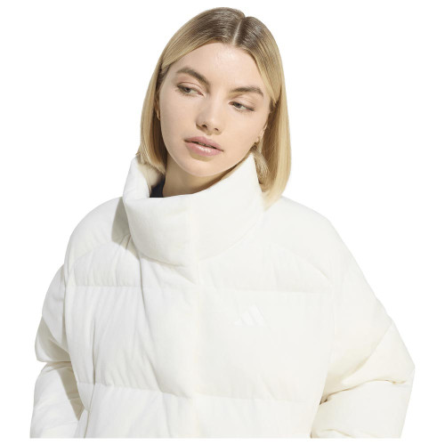 Adidas Γυναικείο μπουφάν Helionic Down Puffer Velour Jacket